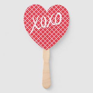 Éventail Saint Valentin XOXO