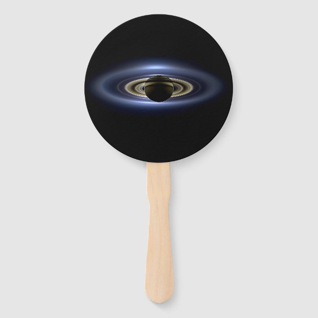 Éventail Saturne Éclipse le Soleil de Cassini Orbiter (Devant)