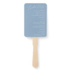 Script Whimsical | Dusty Blue Wedding Program