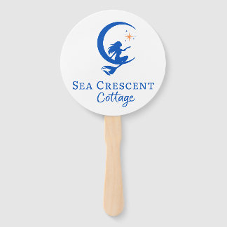 Éventail Sea Crescent Cottage Fan pack of 10