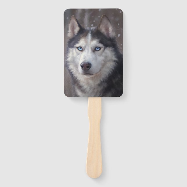 Éventail Sibérien Husky (Devant)