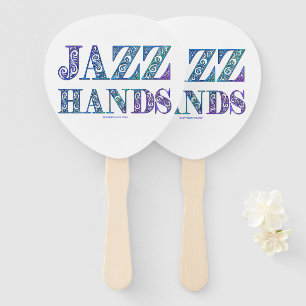 Éventail SlipperyJoe's comédie musicale Broadway Jazz Hands
