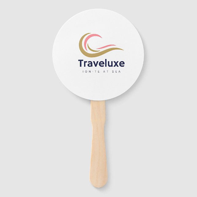 Éventail Traveluxe Ignite at Sea Hand Fan (Devant)