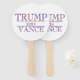 Éventail Trump Vance 2024