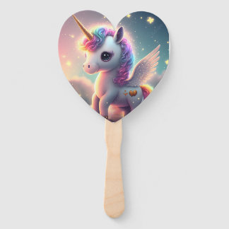 Éventail Unicorn mignon ensemble magique de fans