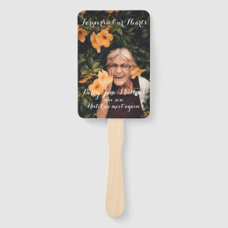 Éventail Ventilateur commémoratif pour toujours dans nos co