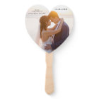 Ventilateur de bienvenue du Mariage PHOTO