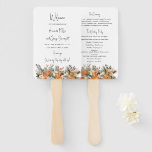 Éventail Ventilateur du programme de mariage Boho Dry agrus