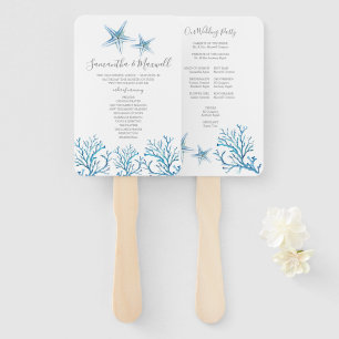 Éventail Ventilateur du programme de mariage du corail de p