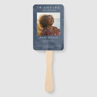 Éventail Ventilateur du programme funéraire - Memorial Keep