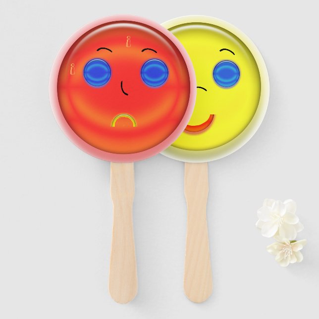 Éventail Ventilateur - Face Cool à visage chaud (Devant et derrière)