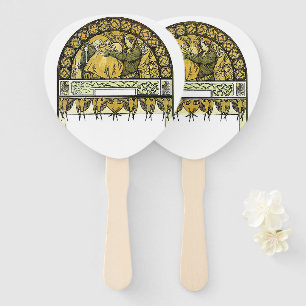 Éventail ventilateur funéraire