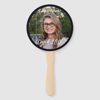 Éventail Ventilateur main de diplôme, Photo Favoriser Gradu