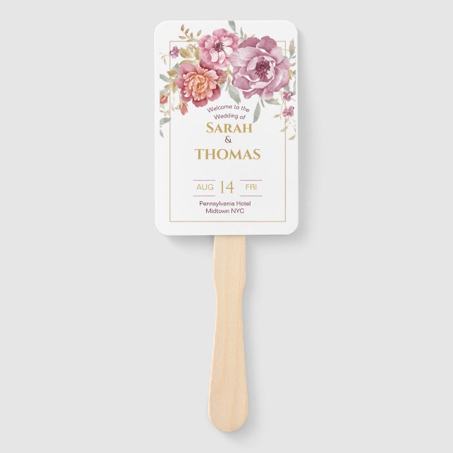 Éventail Ventilateur main du programme (avant et arrière) (Devant)