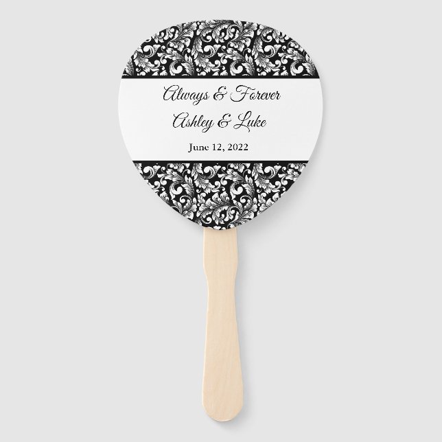 Éventail Ventilateur mariage (Devant)