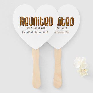 Éventail Ventilateurs de réunion de famille personnalisés r