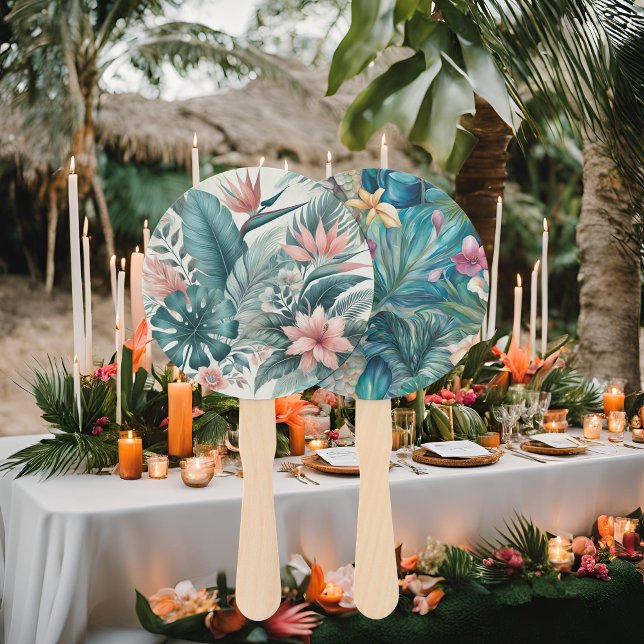 Éventail Ventilateurs d'essence tropicale (Créateur téléchargé)