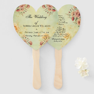 Éventail Ventilateurs du programme de mariage