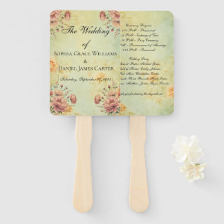 Éventail Ventilateurs du programme de mariage