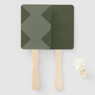 Éventail Ventilateurs Moss Green Custom Paddle