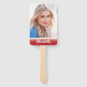 Éventail Votre Propre Ventilateur De Diplôme De Monogramme