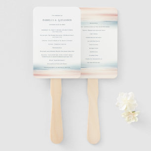 Éventail Wailea Wedding Program