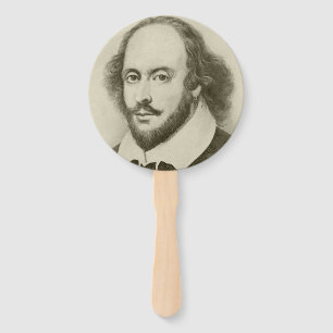 Éventail William Shakespeare le fan du Bard