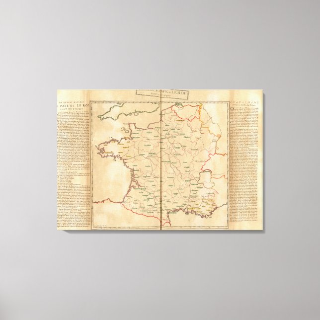 Eveque, France Canvas Print (Front)