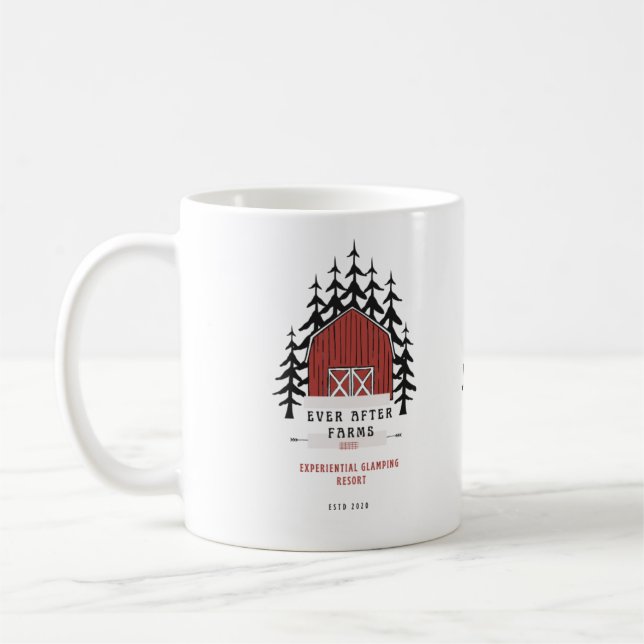 Ever After Farms personalized stylish keepsake   Coffee Mug (Left)