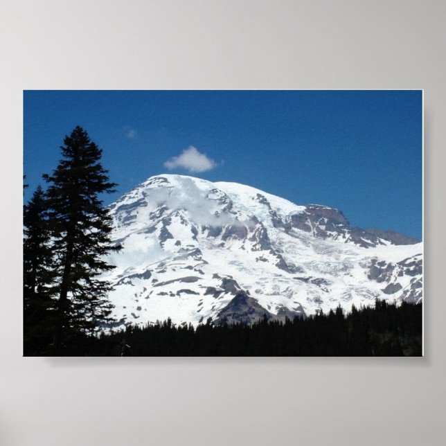 EVER SO BEAUTIFUL MT.RAINIER POSTER (Front)