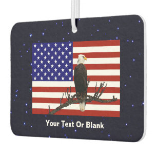 Ever Vigilant Bald Eagle Air Freshener