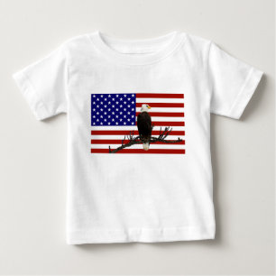 Ever Vigilant Bald Eagle Baby T-Shirt
