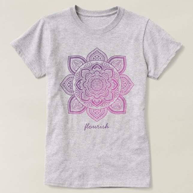 Everbloom Mandala Personalized T-Shirt (Creator Uploaded)