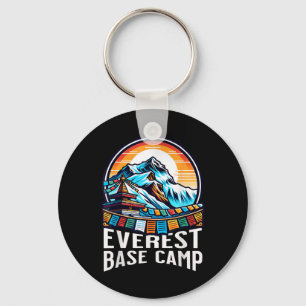 Everest Base Camp Prayer Flags Nepali Himalayan Hi Keychain