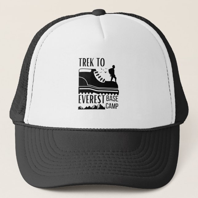Everest Base Camp Trek Trucker Hat (Front)