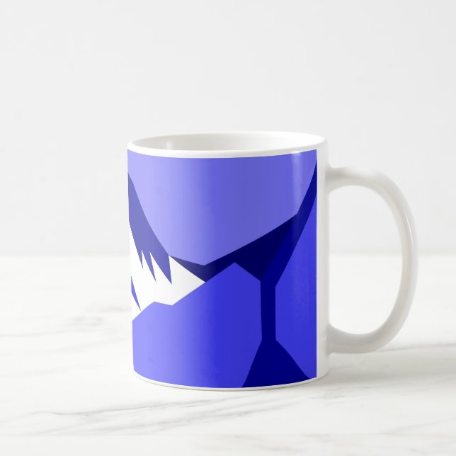 Everest - blue coffee mug (Right)
