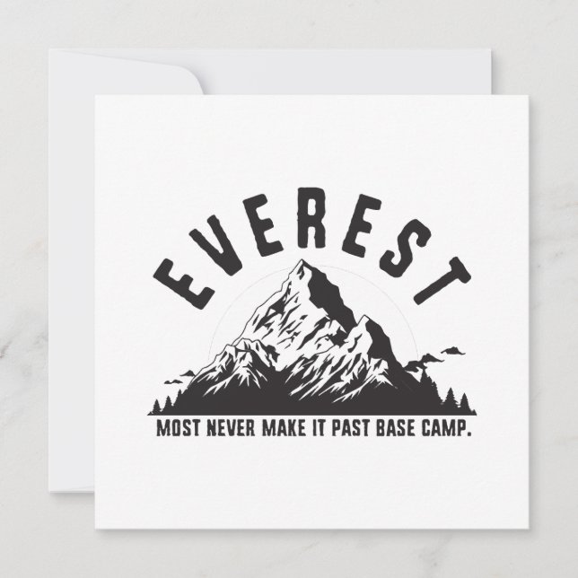 Everest Invitation (Front)