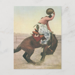 Everett McGucin on Blue Dog Cheyenne Frontier Days Postcard