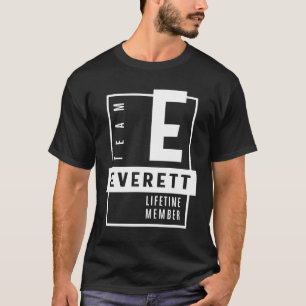 Everett Personalized Name Birthday Gift T-Shirt