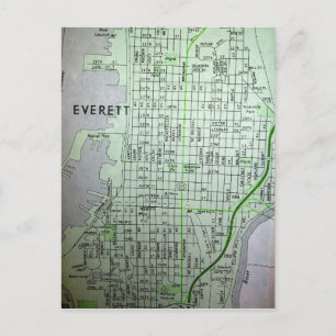 Everett, WA Carte Vintage