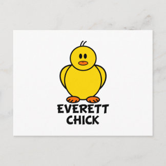 Everett Washington Chick Postcard