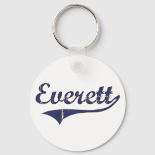 Everett Washington Classic Design Keychain