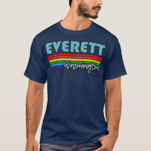 Everett Washington Pride  Everett LGBT Gift LGBTQ  T-Shirt