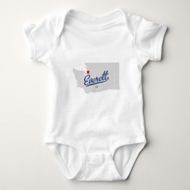Everett Washington WA Shirt (Front)
