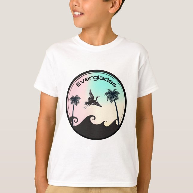 Everglades Heron birds in the park T-Shirt (Front)