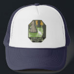 Everglades National Park Florida Egret Vintage  Trucker Hat<br><div class="desc">Everglades vector artwork design. The park is made up of coastal mangroves,  sawgrass marshes and pine flatwoods that are home to hundreds of animal species.</div>