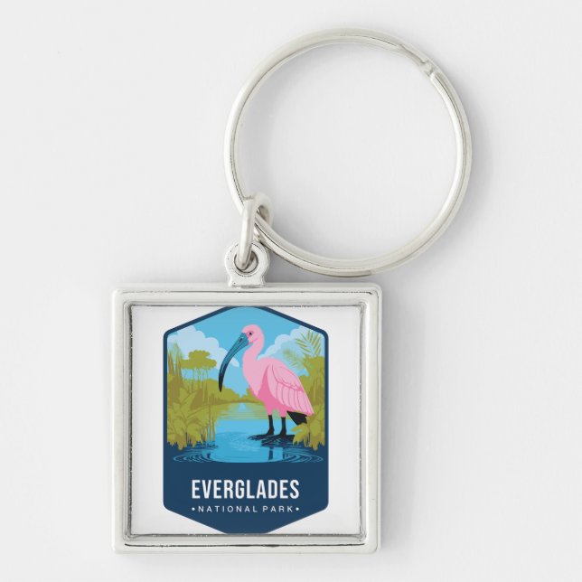 EVERGLADES NATIONAL PARK KEYCHAIN (Front)