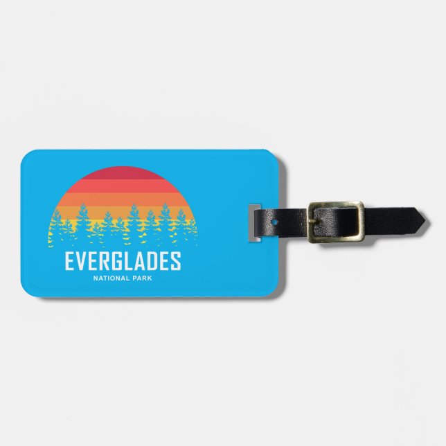 Everglades National Park Luggage Tag (Front Horizontal)
