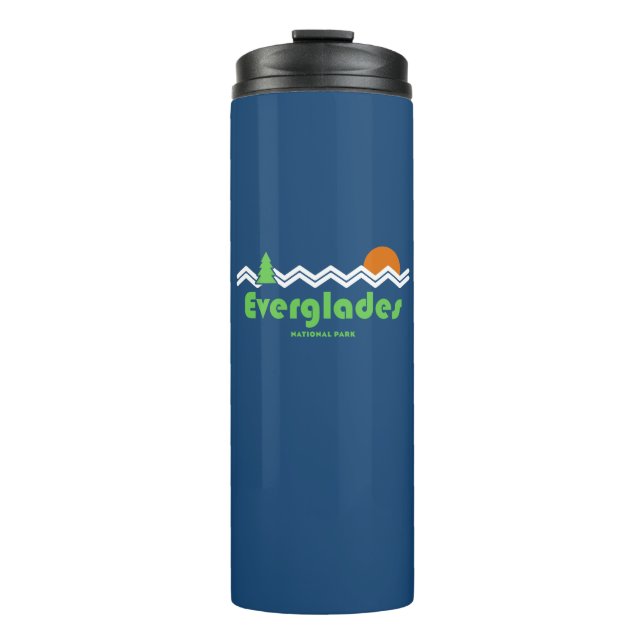 Everglades National Park Retro Thermal Tumbler (Front)