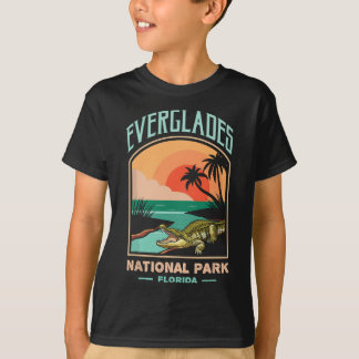 Everglades National Park US Crocodile Florida Alli T-Shirt